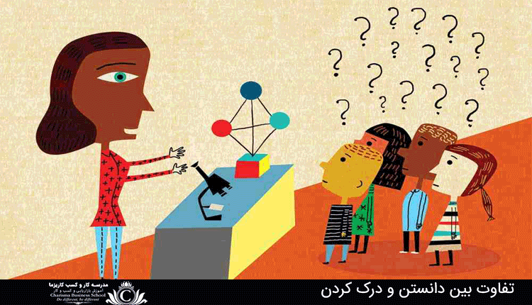 تفاوت بین دانستن و درک کردن 1 تفاوت بین دانستن و درک کردن